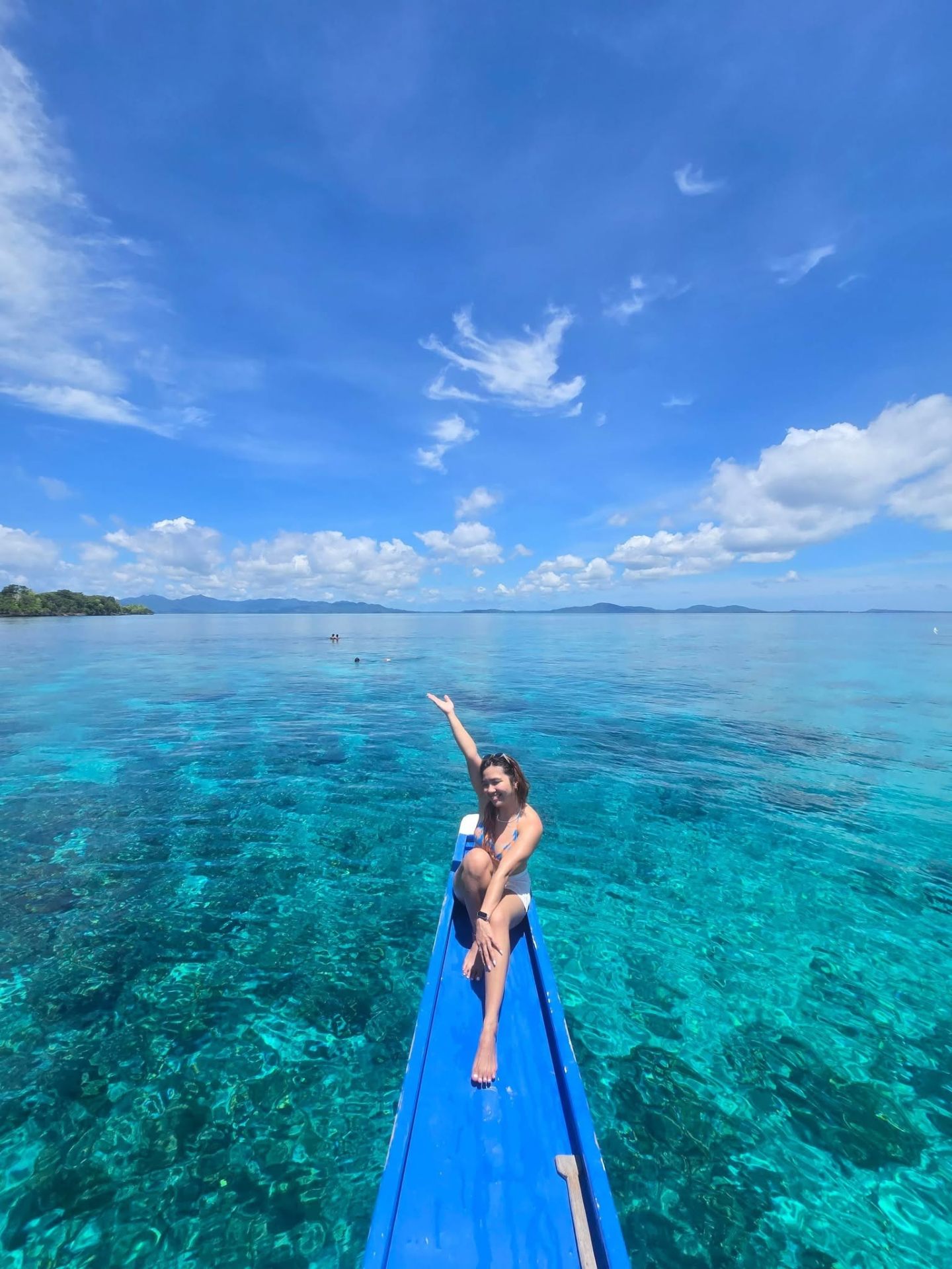 Crystal waters from the bangka